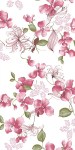 XL deursticker roze bloemen_3424175_ds